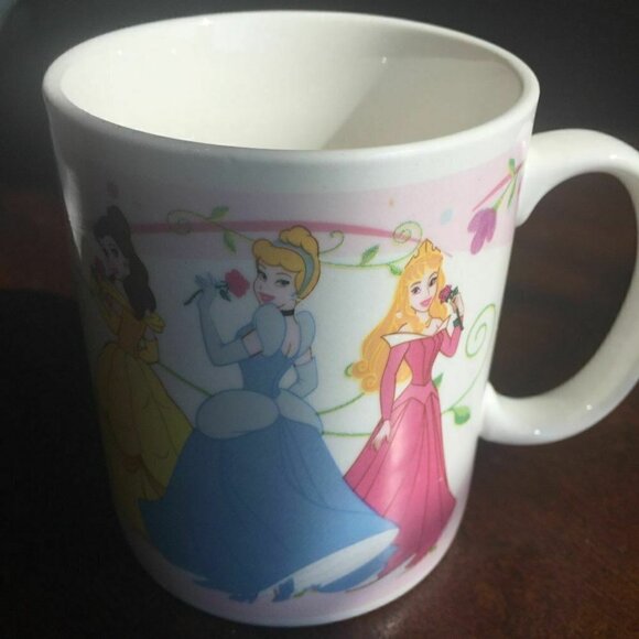 - Disney Princess Mug Cinderella, Belle & Aurora 4" - Picture 2 of 4